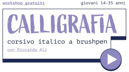Workshop base di calligrafia - il corsivo italico a Brushpen
