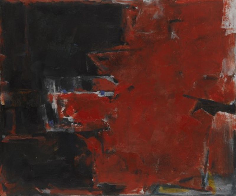 Exit 50x60 - olio su tela, 1976-1987